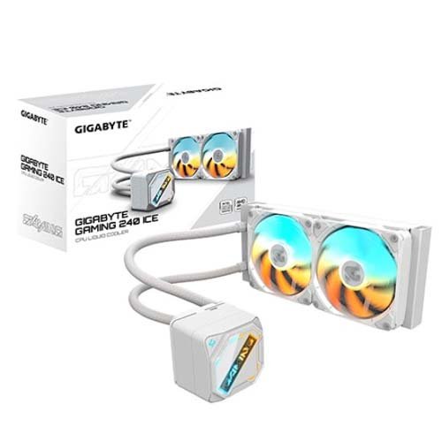Gigabyte GAMING 240 ICE 240mm ARGB AIO Liquid CPU Cooler
