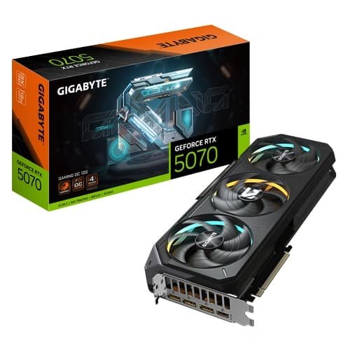 Gigabyte RTX 5070 Gaming OC 12GB GDDR7 Graphics Card