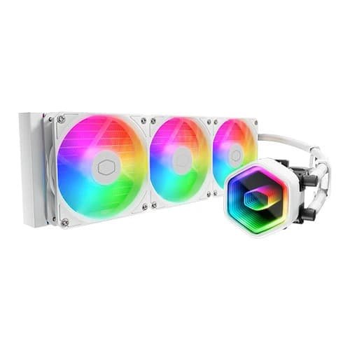 COOLER MASTER MasterLiquid 360 Core II ARGB White CPU Liquid Cooler