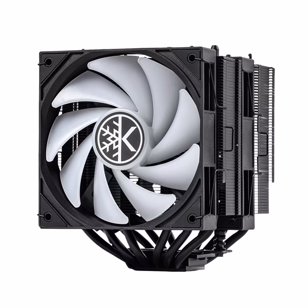 KINGCOOL IRON WIND CPU AIR COOLER ARGB BLACK - Image 2