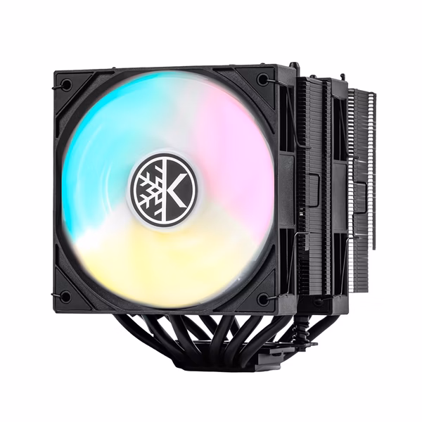 KINGCOOL IRON WIND CPU AIR COOLER ARGB BLACK